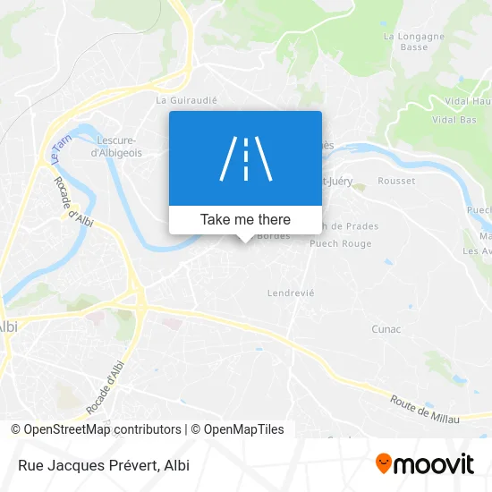 Rue Jacques Prévert map