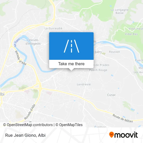 Rue Jean Giono map
