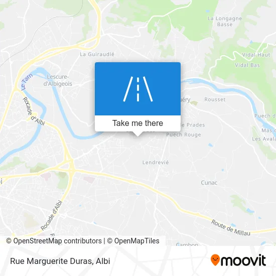 Rue Marguerite Duras map