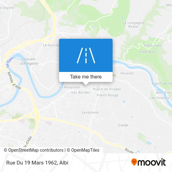 Rue Du 19 Mars 1962 map