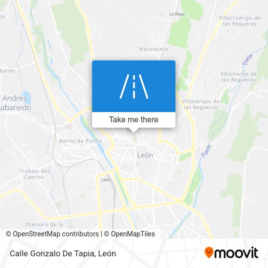 Calle Gonzalo De Tapia map