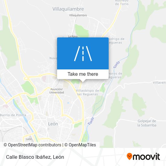 Calle Blasco Ibáñez map