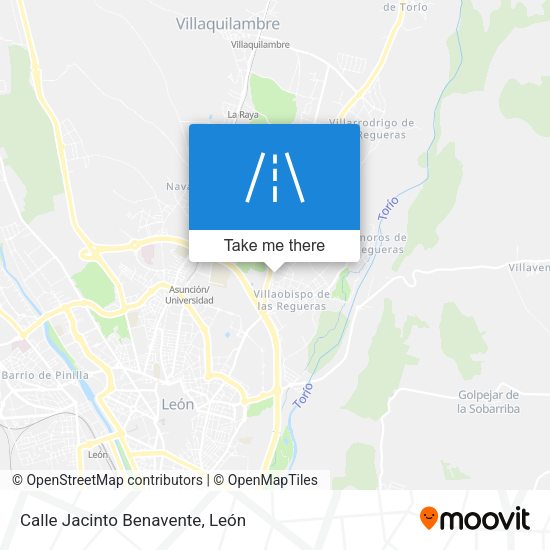 Calle Jacinto Benavente map
