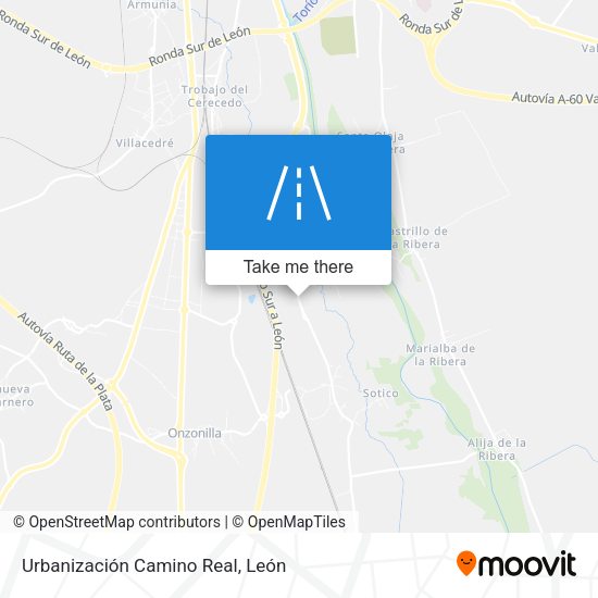 Urbanización Camino Real map