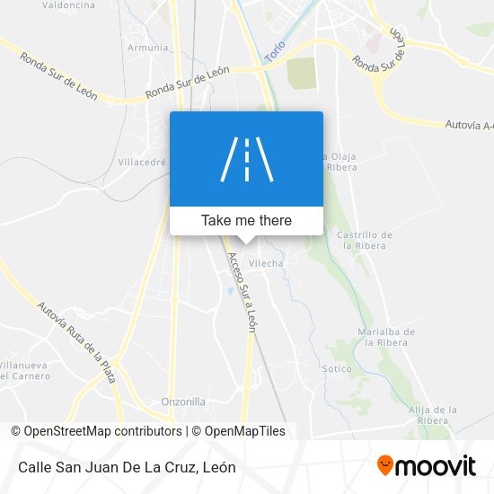 Calle San Juan De La Cruz map