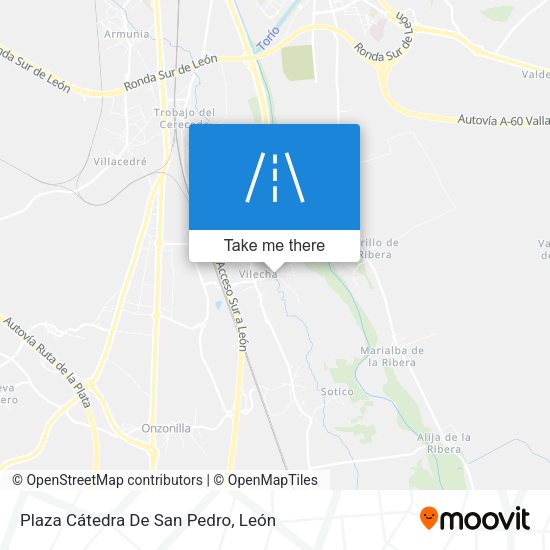 Plaza Cátedra De San Pedro map