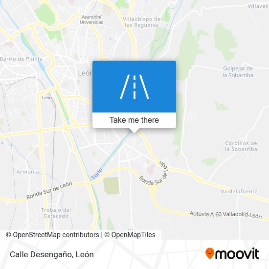 Calle Desengaño map