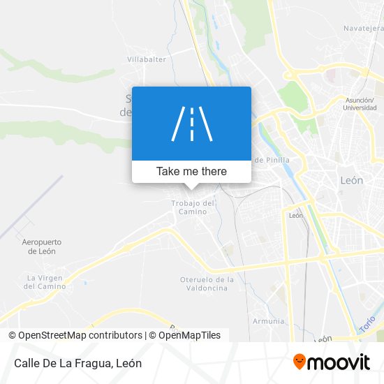 mapa Calle De La Fragua