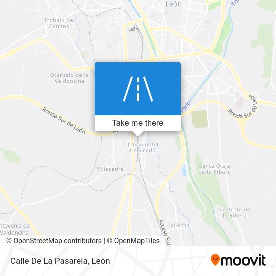 Calle De La Pasarela map