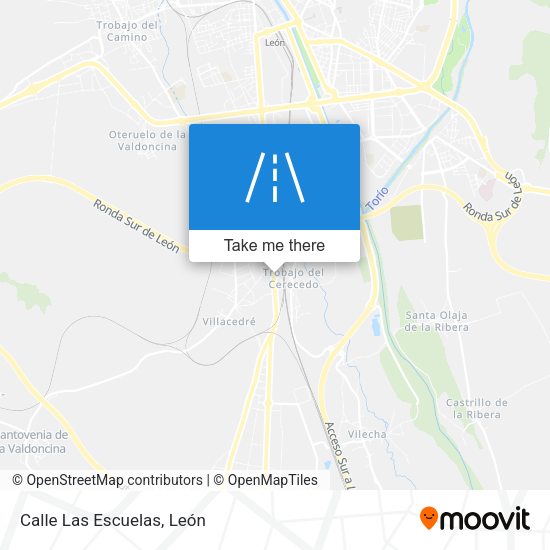 Calle Las Escuelas map