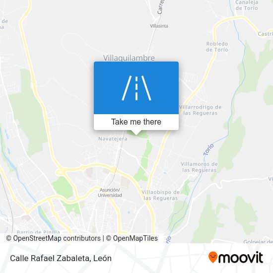 Calle Rafael Zabaleta map