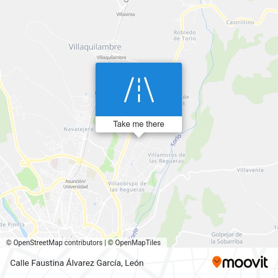 Calle Faustina Álvarez García map