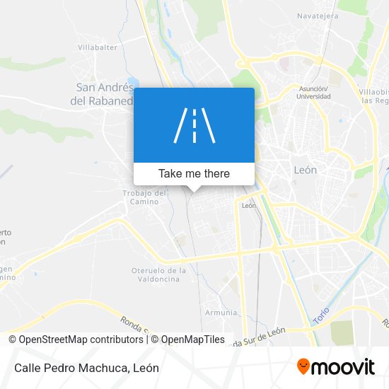 Calle Pedro Machuca map