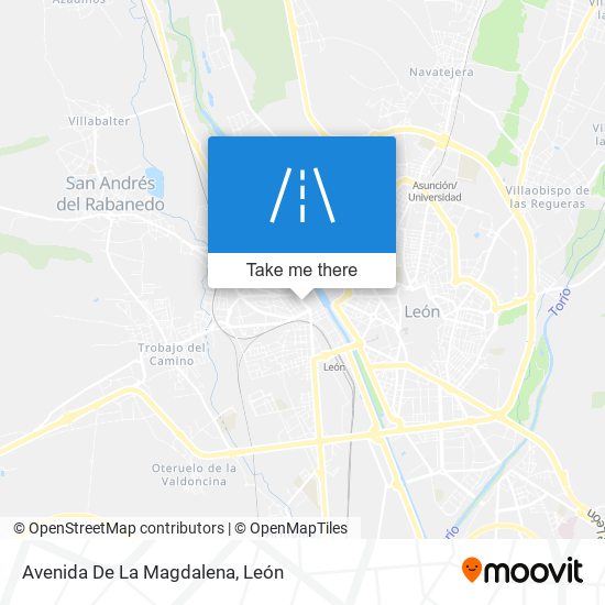 Avenida De La Magdalena map