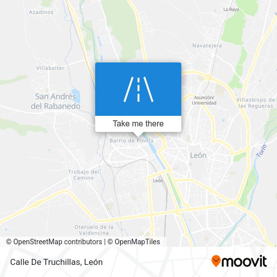 Calle De Truchillas map