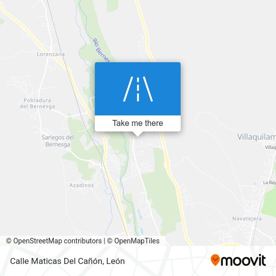 Calle Maticas Del Cañón map