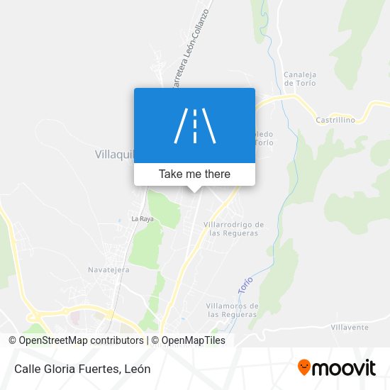 Calle Gloria Fuertes map