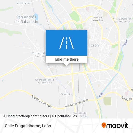 Calle Fraga Iribarne map