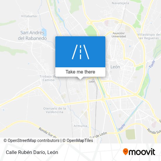 Calle Rubén Darío map