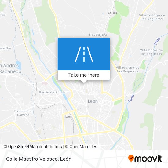 Calle Maestro Velasco map