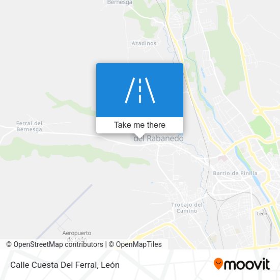 Calle Cuesta Del Ferral map