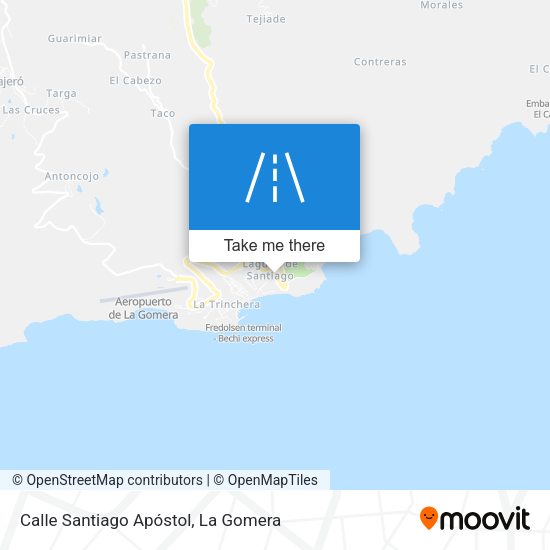 Calle Santiago Apóstol map