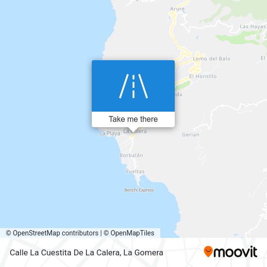 Calle La Cuestita De La Calera map
