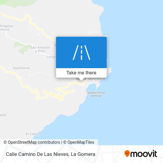 Calle Camino De Las Nieves map