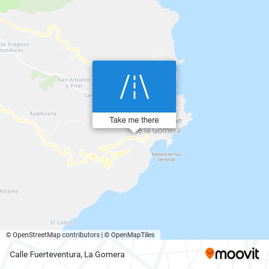 Calle Fuerteventura map