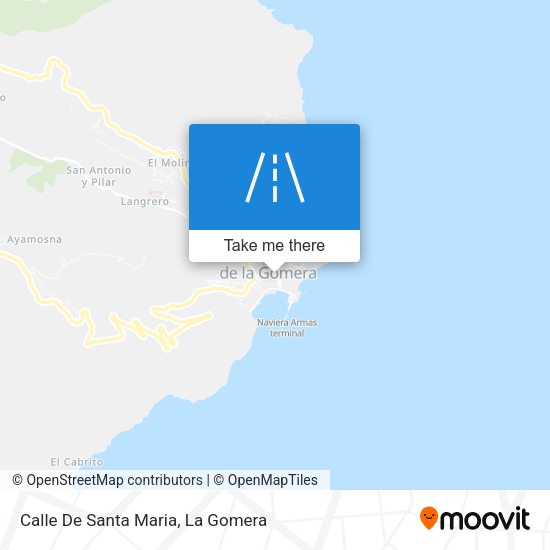 Calle De Santa Maria map