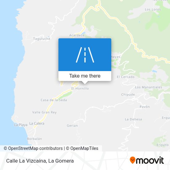 Calle La Vizcaína map