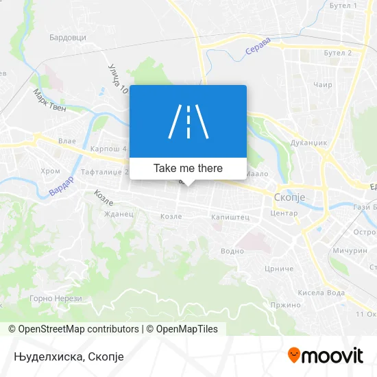 Њуделхиска map