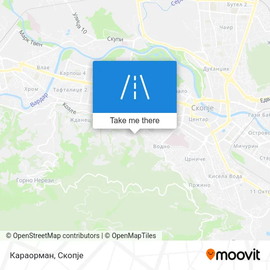 Караорман map