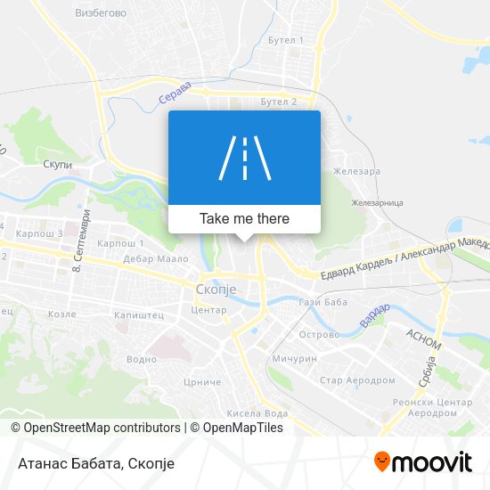 Атанас Бабата map