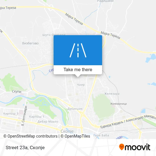 Street 23a map