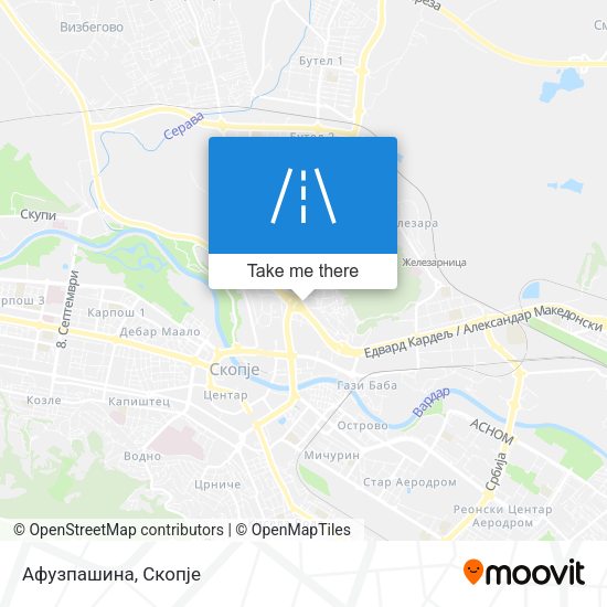 Афузпашина map