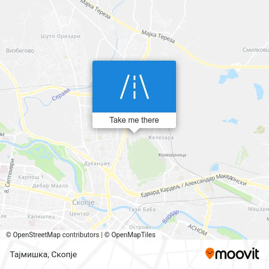 Тајмишка map