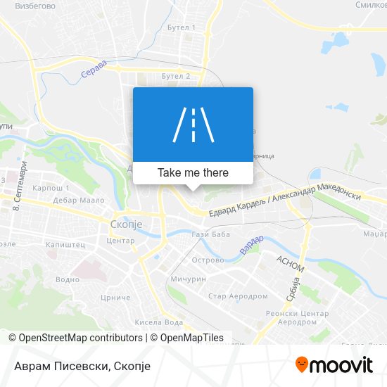 Аврам Писевски map