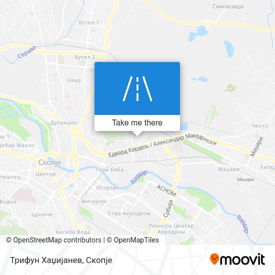 Трифун Хаџијанев map