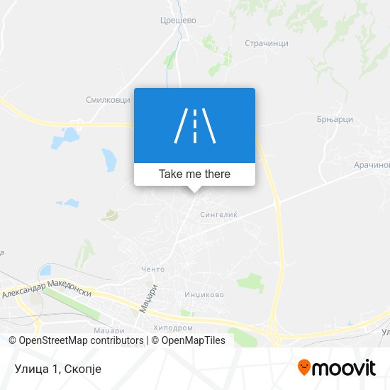 Улица 1 map