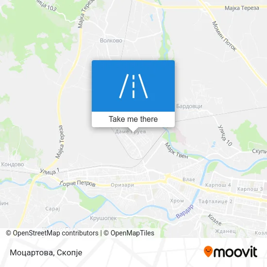 Моцартова map