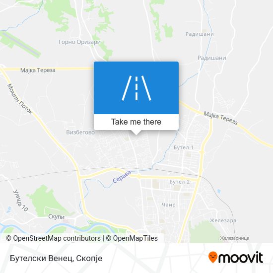Бутелски Венец map