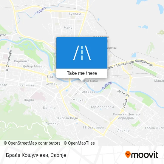 Браќа Кошулчеви map