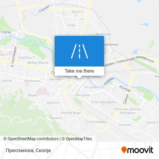 Преспанска map