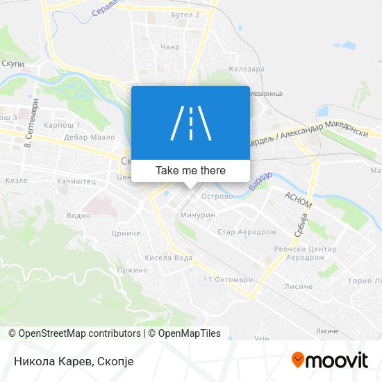 Никола Карев map