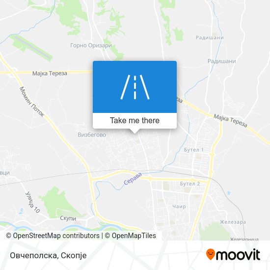 Овчеполска map