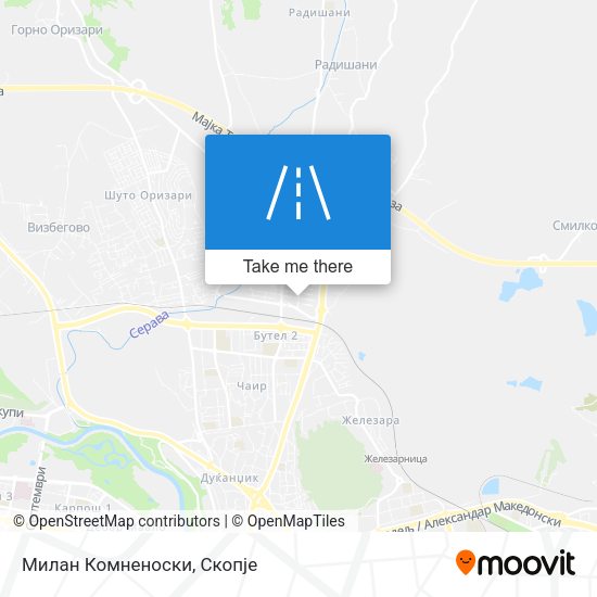 Милан Комненоски map