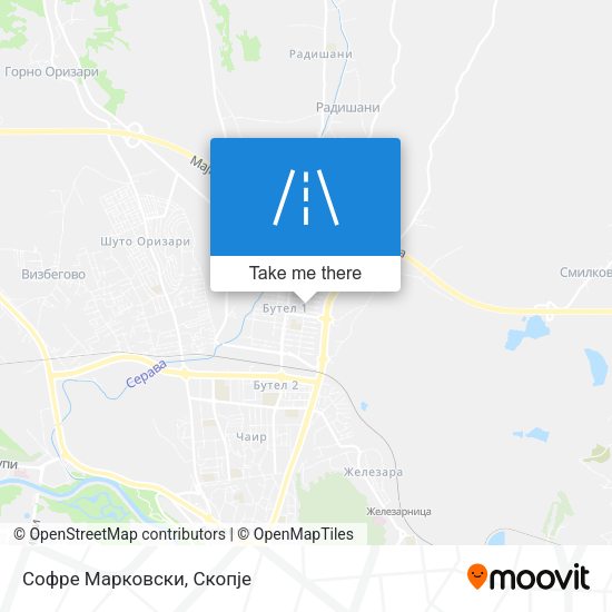 Софре Марковски map