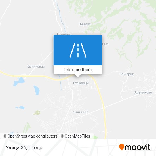Улица 36 map
