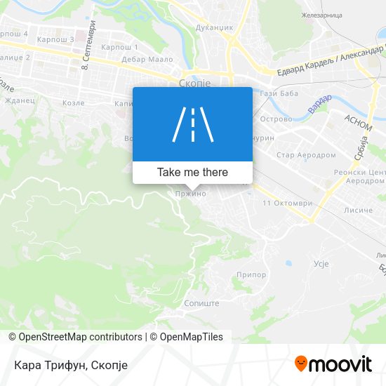 Кара Трифун map
